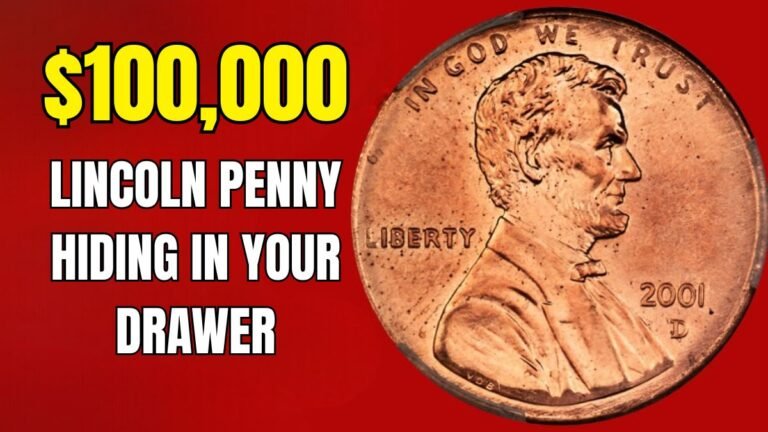 $100,000 Lincoln Penny Hiding in Your Drawer