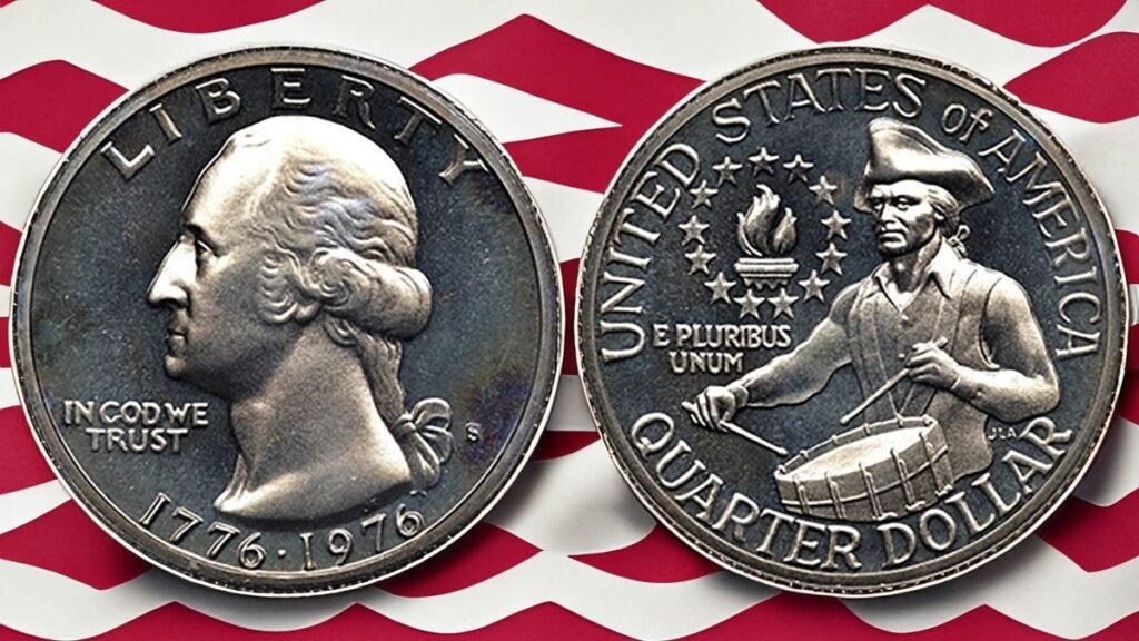 1776-1976-S Silver Bicentennial Quarters: 40% Precious Metal