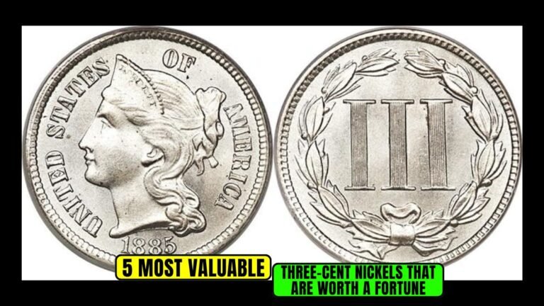 The 5 Most Valuable Three-Cent Nickels That Are Worth a Fortune