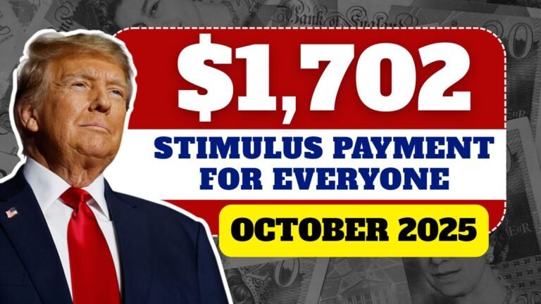$1,702 Stimulus Payment for Everyone