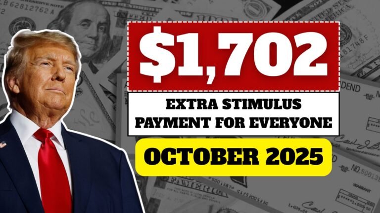 $1,702 Stimulus Payment for Everyone