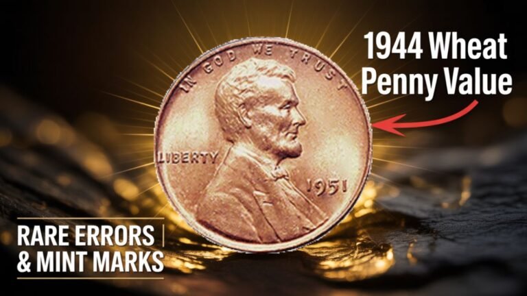 1944 Wheat Penny Price Guide: Spot Rare Error Coins and Mint Mark Treasures