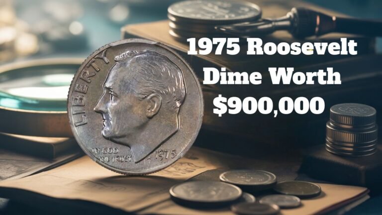1975 Roosevelt Dime Worth $900,000 – A Rare Collector’s Treasure
