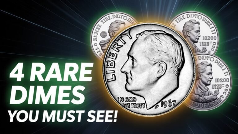 4 Rare Dimes to Look Out For – One Could Be Worth $900,000+!