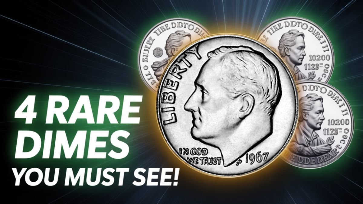 4 Rare Dimes to Look Out For – One Could Be Worth $900,000+!