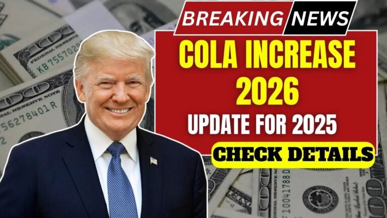 Expected COLA Increase 2026 – Cost of Living Hike Updates in the United States