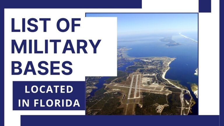 List of Military Bases Located in Florida