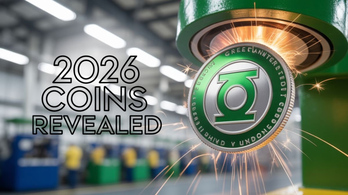 U.S. Mint Recommends Green Lantern Designs for 2026 Coins and Medals