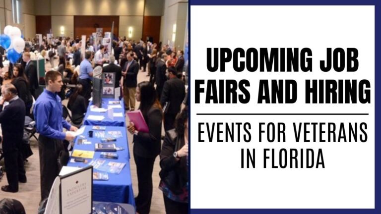 Upcoming Job Fairs and Hiring Events for Veterans in Florida