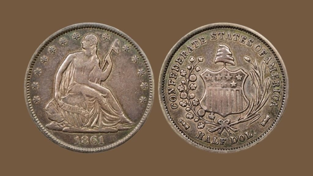 Why the Rare 1861 Confederate Half Dollar Coin is Worth Over $100,000